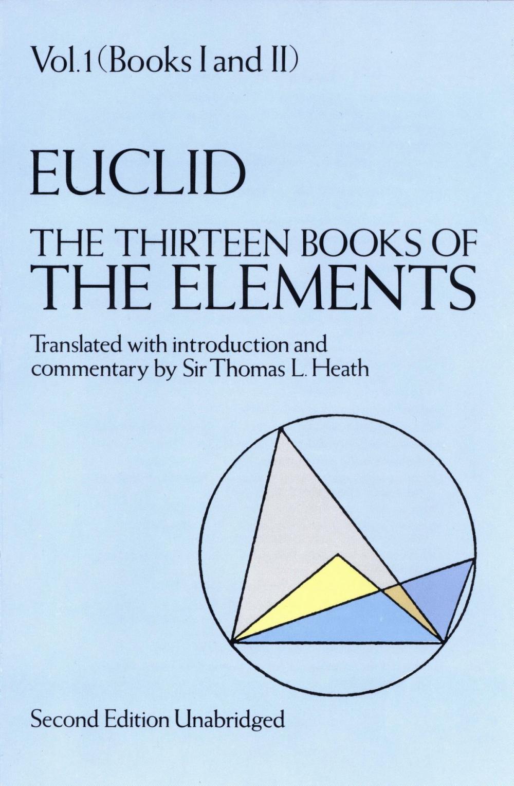 Big bigCover of The Thirteen Books of the Elements, Vol. 1