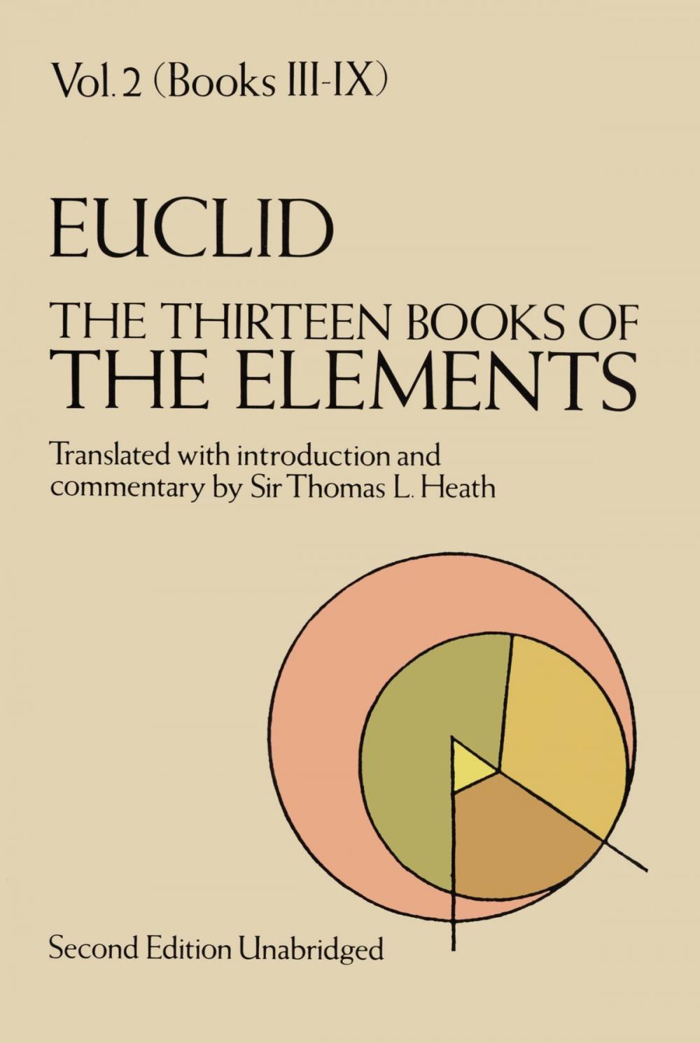 Big bigCover of The Thirteen Books of the Elements, Vol. 2