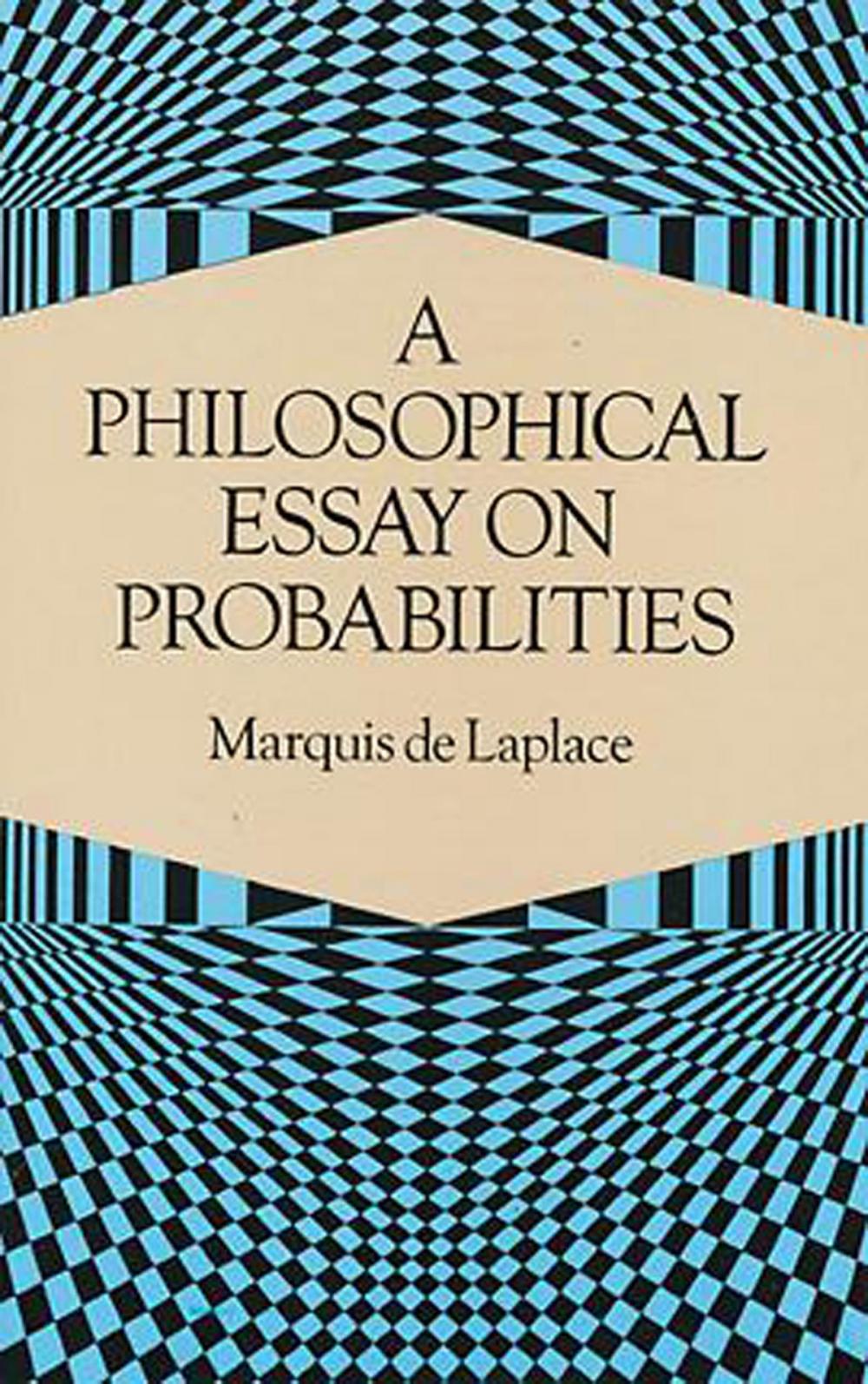 Big bigCover of A Philosophical Essay on Probabilities