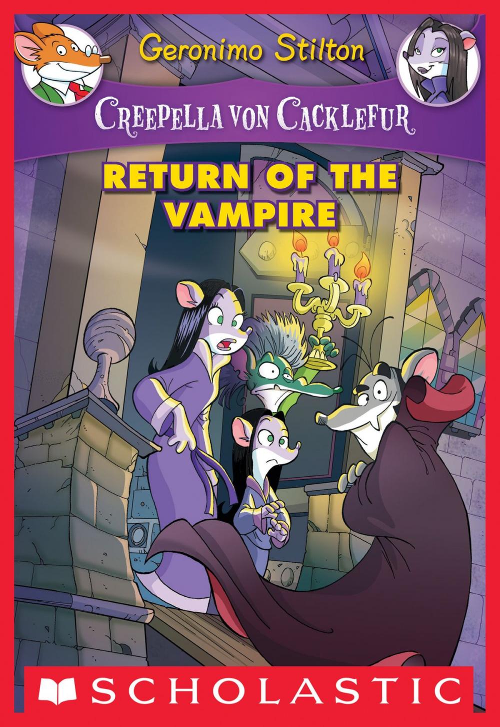 Big bigCover of Creepella von Cacklefur #4: Return of the Vampire