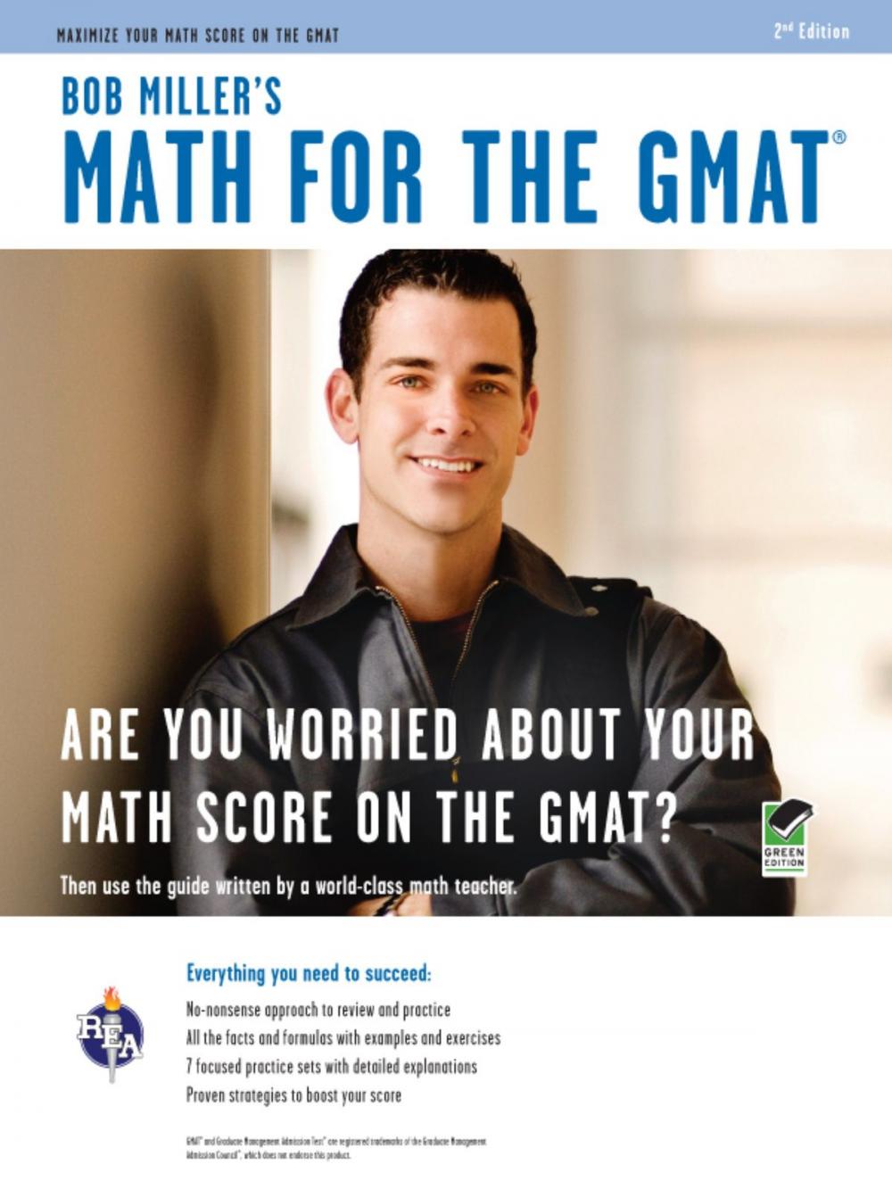 Big bigCover of Bob Miller's Math for the GMAT