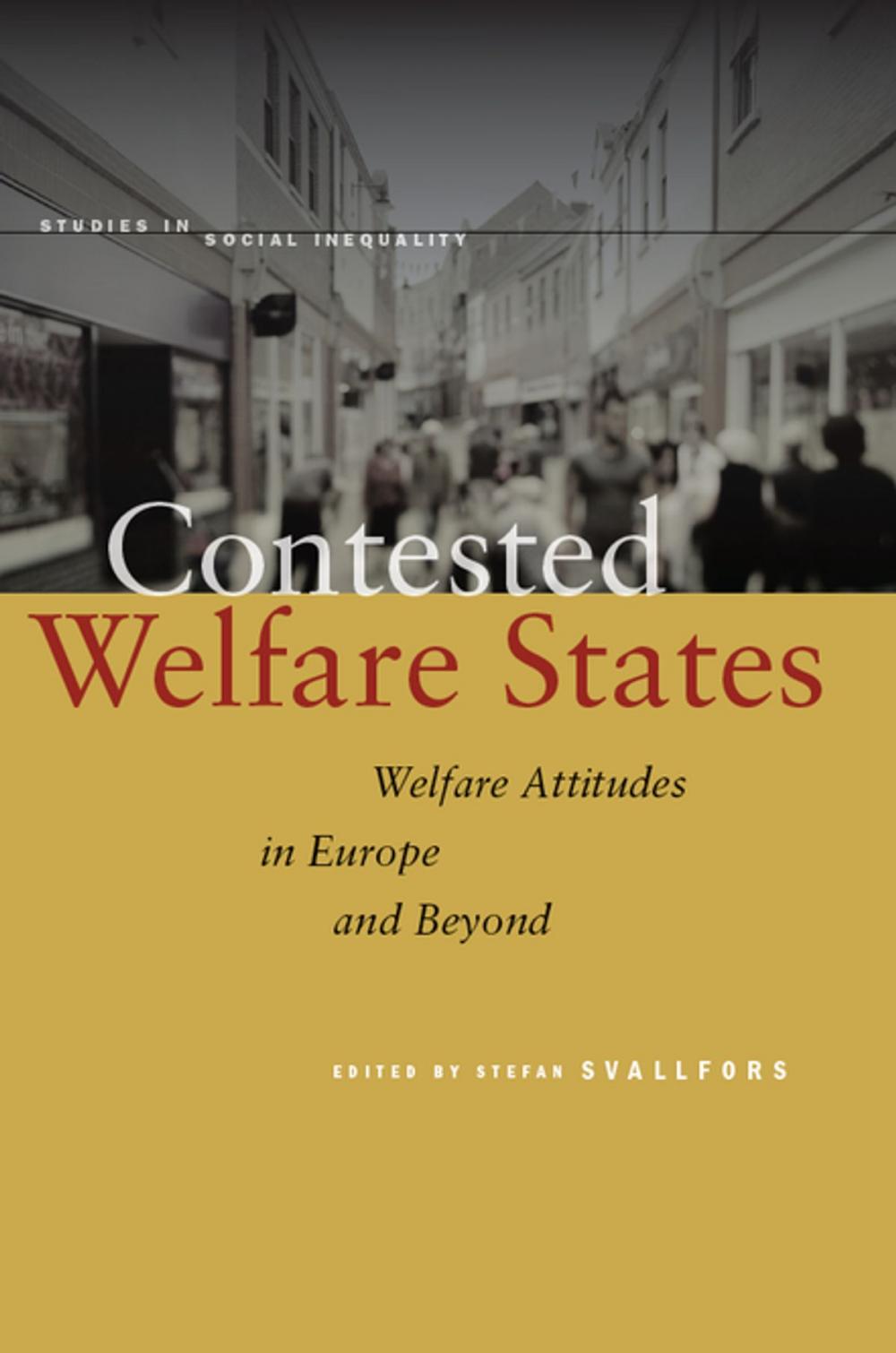 Big bigCover of Contested Welfare States