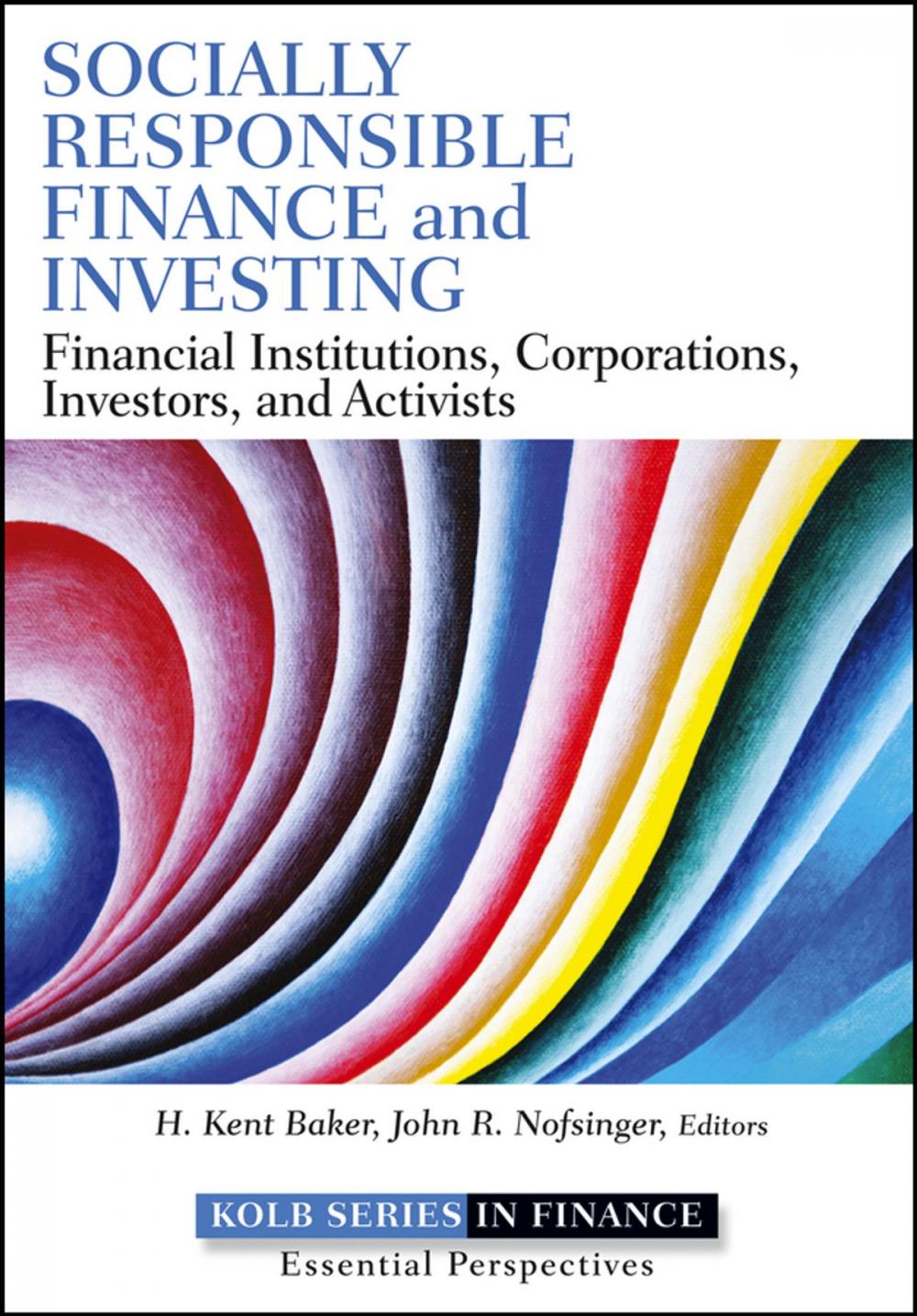 Big bigCover of Socially Responsible Finance and Investing