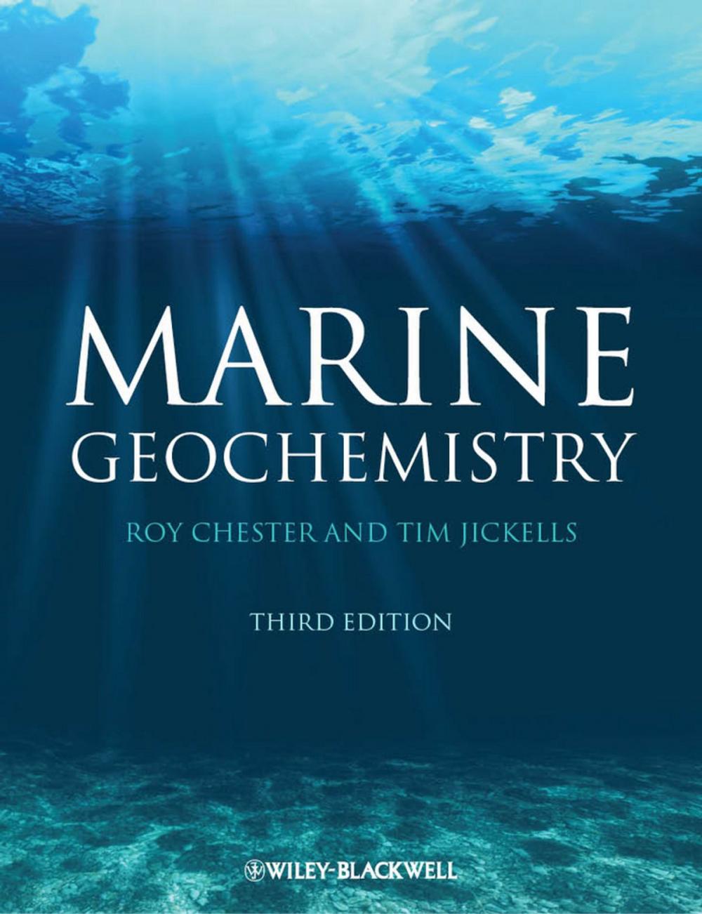 Big bigCover of Marine Geochemistry