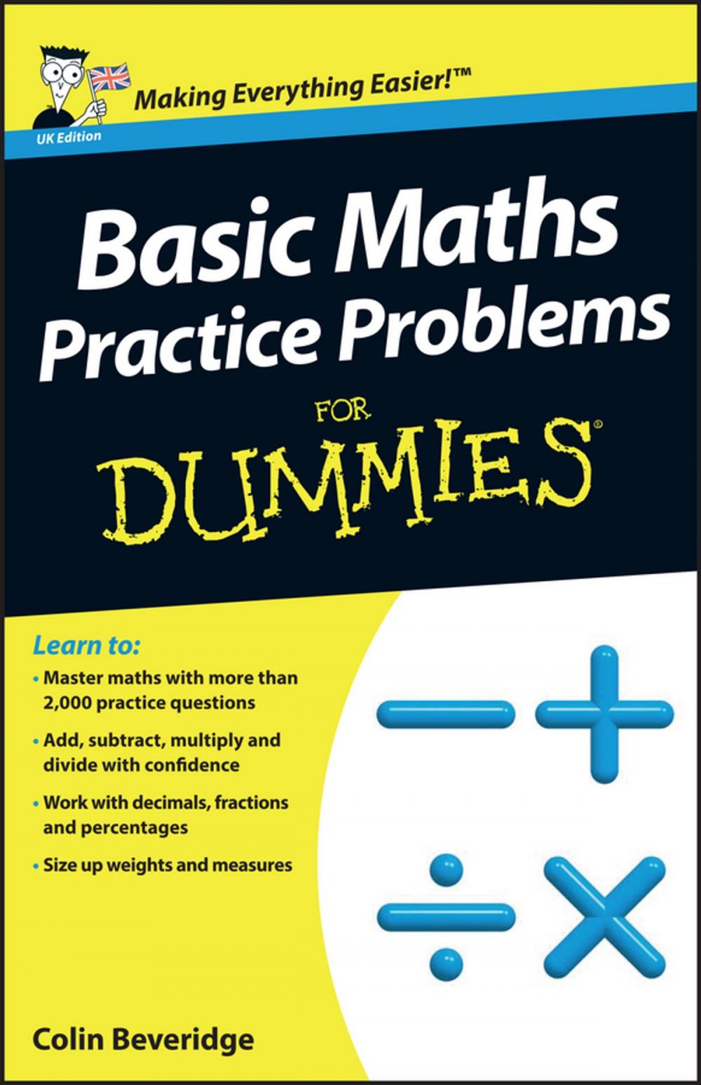 Big bigCover of Basic Maths Practice Problems For Dummies