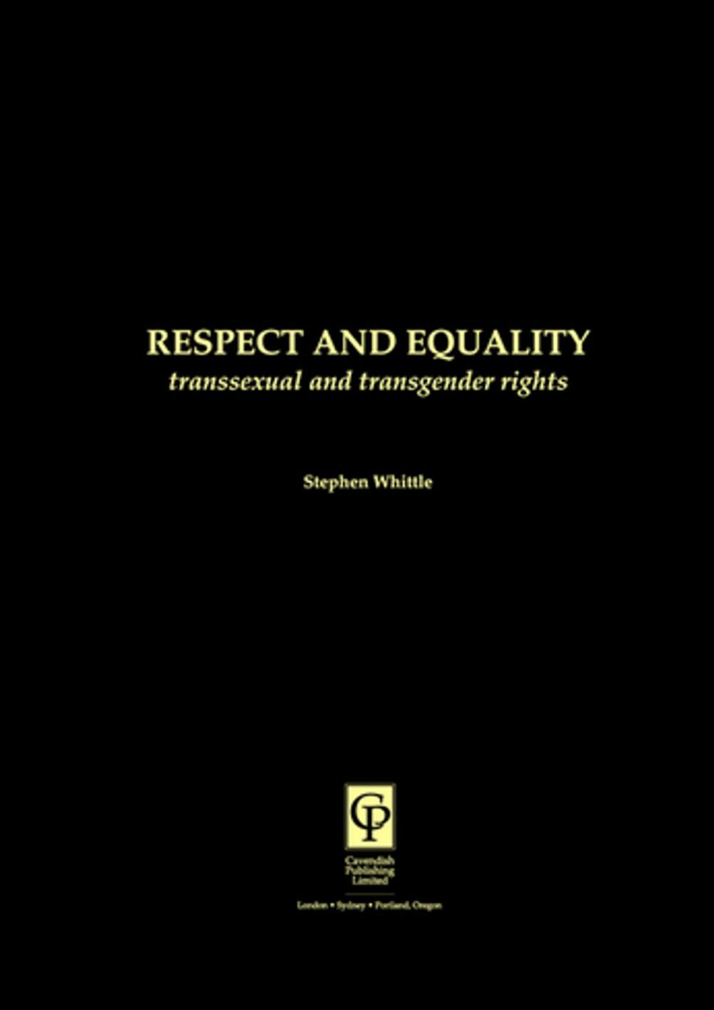 Big bigCover of Respect and Equality