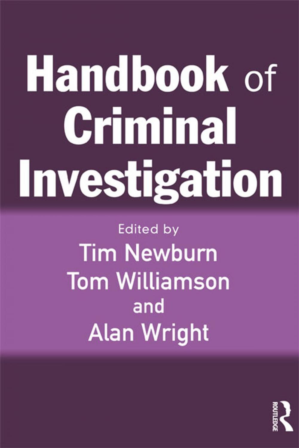 Big bigCover of Handbook of Criminal Investigation