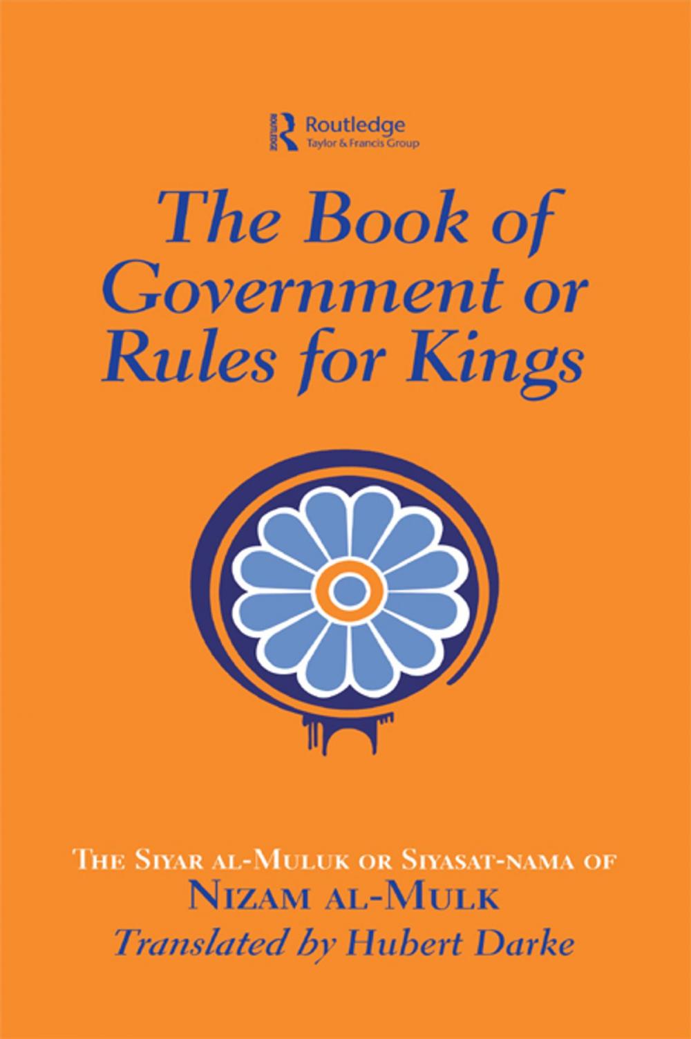 Big bigCover of The Book of Government or Rules for Kings