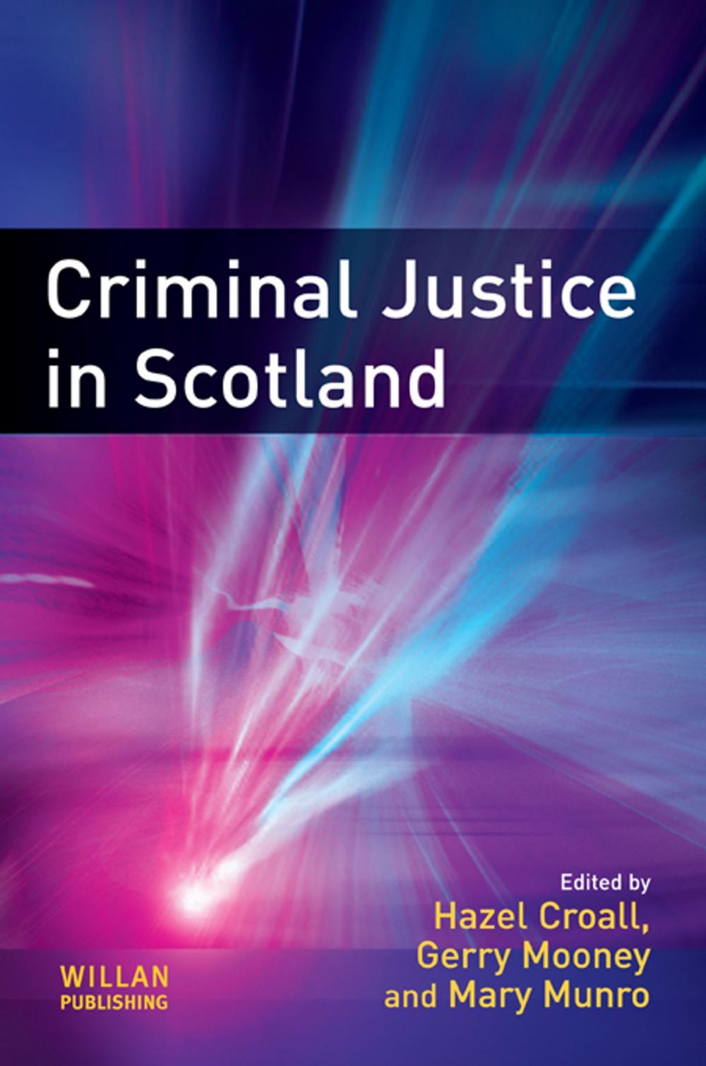 Big bigCover of Criminal Justice in Scotland