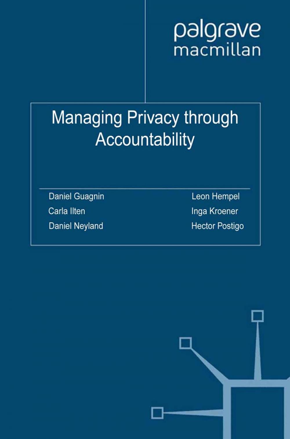 Big bigCover of Managing Privacy through Accountability