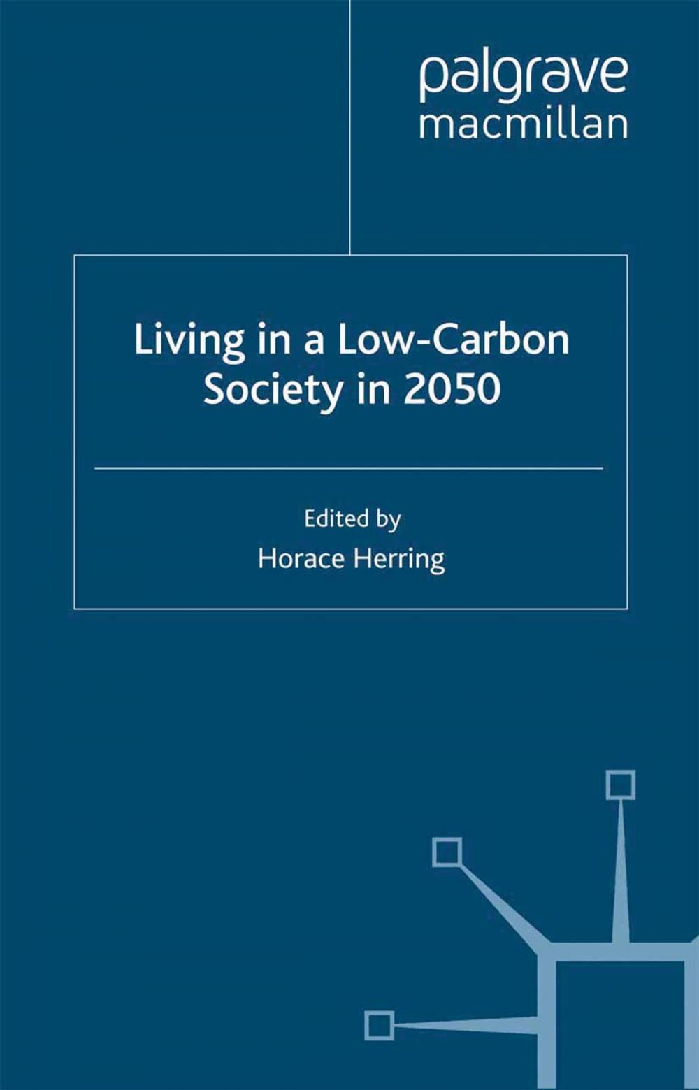 Big bigCover of Living in a Low-Carbon Society in 2050