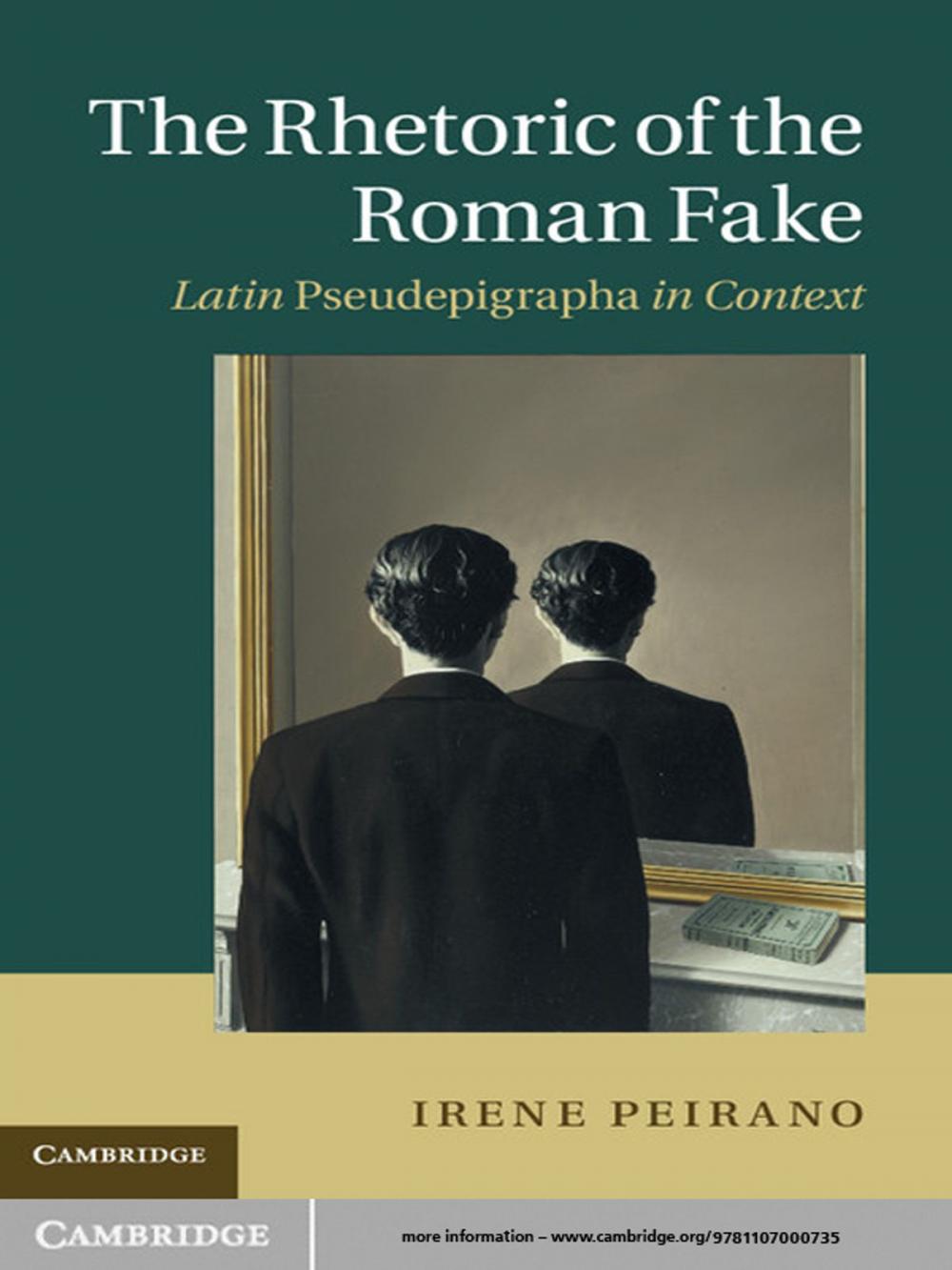 Big bigCover of The Rhetoric of the Roman Fake