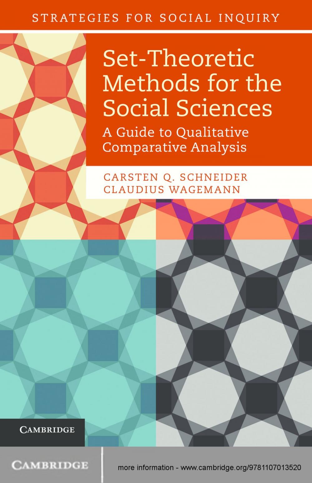 Big bigCover of Set-Theoretic Methods for the Social Sciences