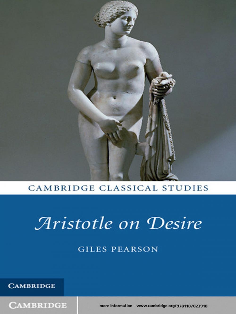 Big bigCover of Aristotle on Desire