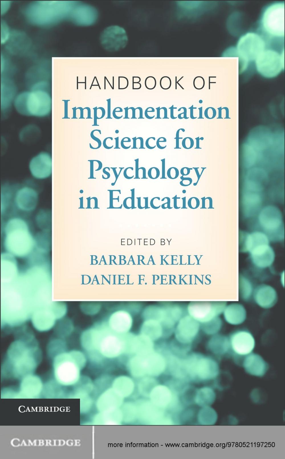 Big bigCover of Handbook of Implementation Science for Psychology in Education