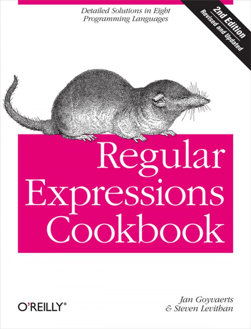 Big bigCover of Regular Expressions Cookbook