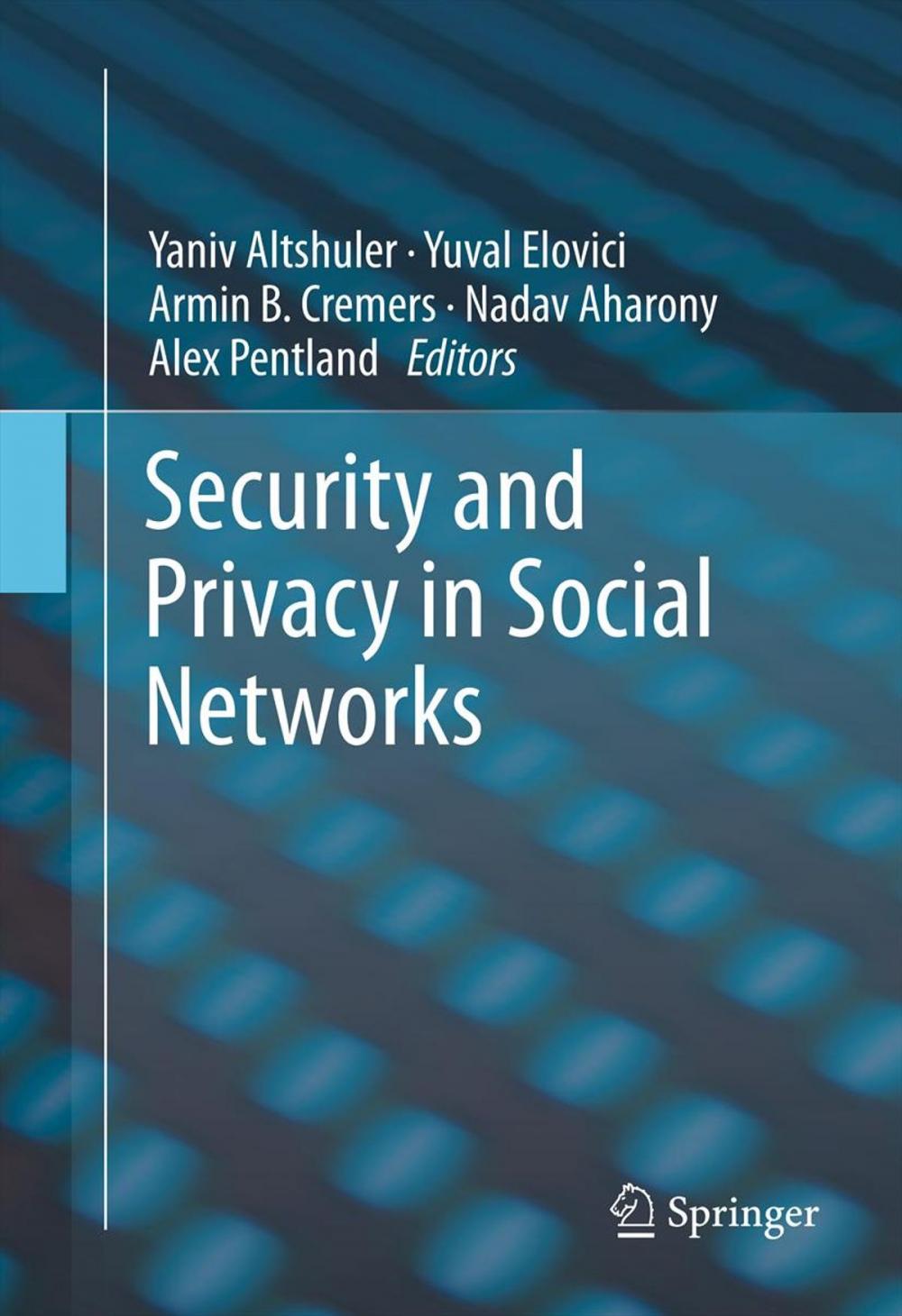 Big bigCover of Security and Privacy in Social Networks