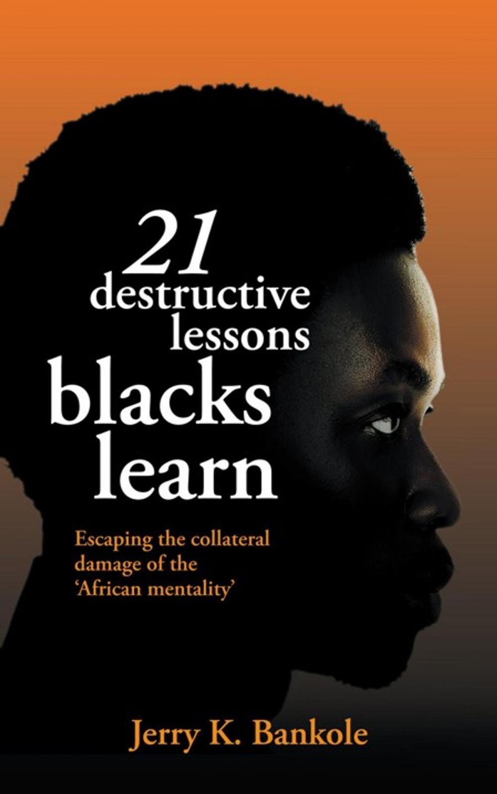 Big bigCover of 21 Destructive Lessons Blacks Learn