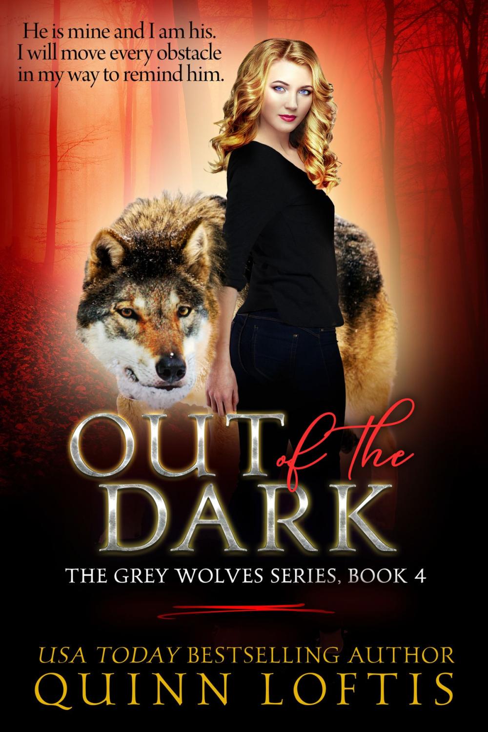 Big bigCover of Out Of The Dark, Book 4 The Grey Wolves Series