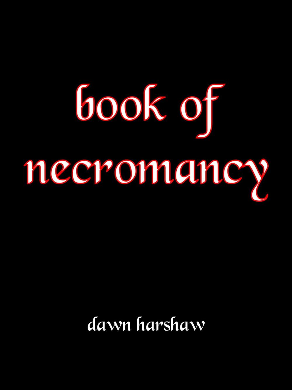 Big bigCover of Book Of Necromancy