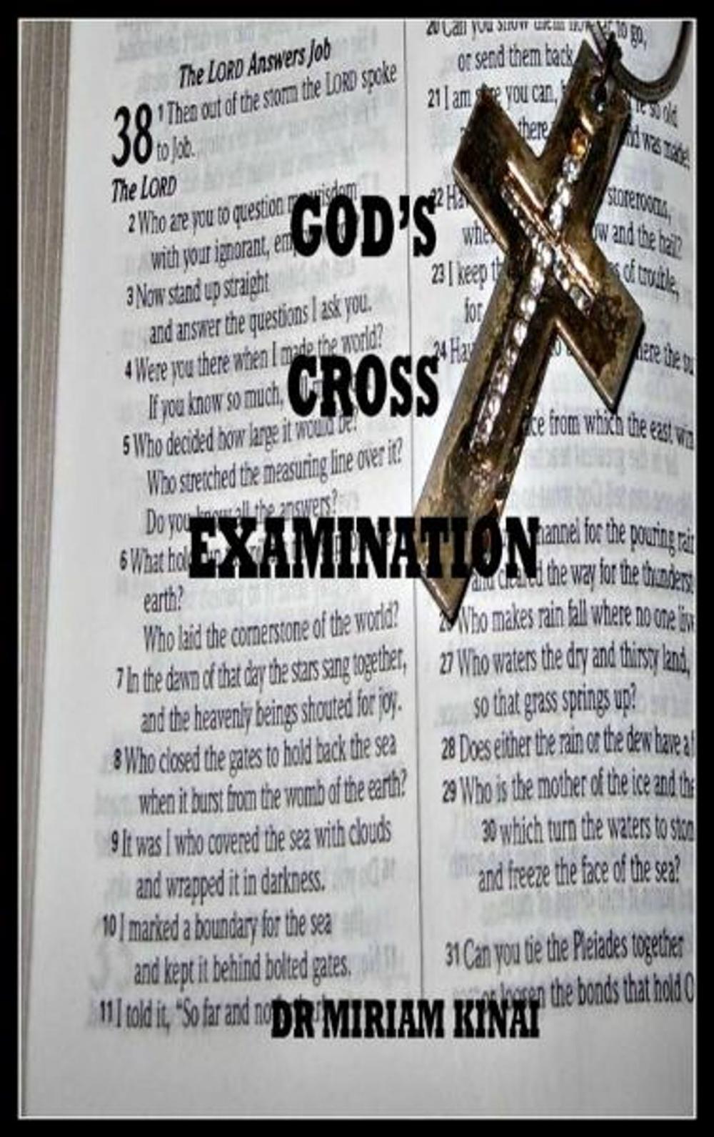 Big bigCover of God’s Cross Examination