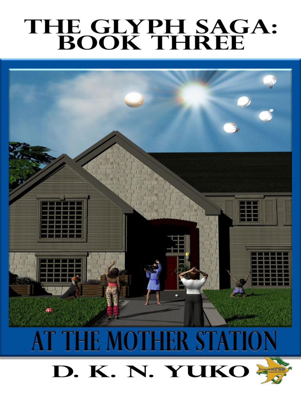 Big bigCover of The Glyph Saga Book Three: At the Mother Station