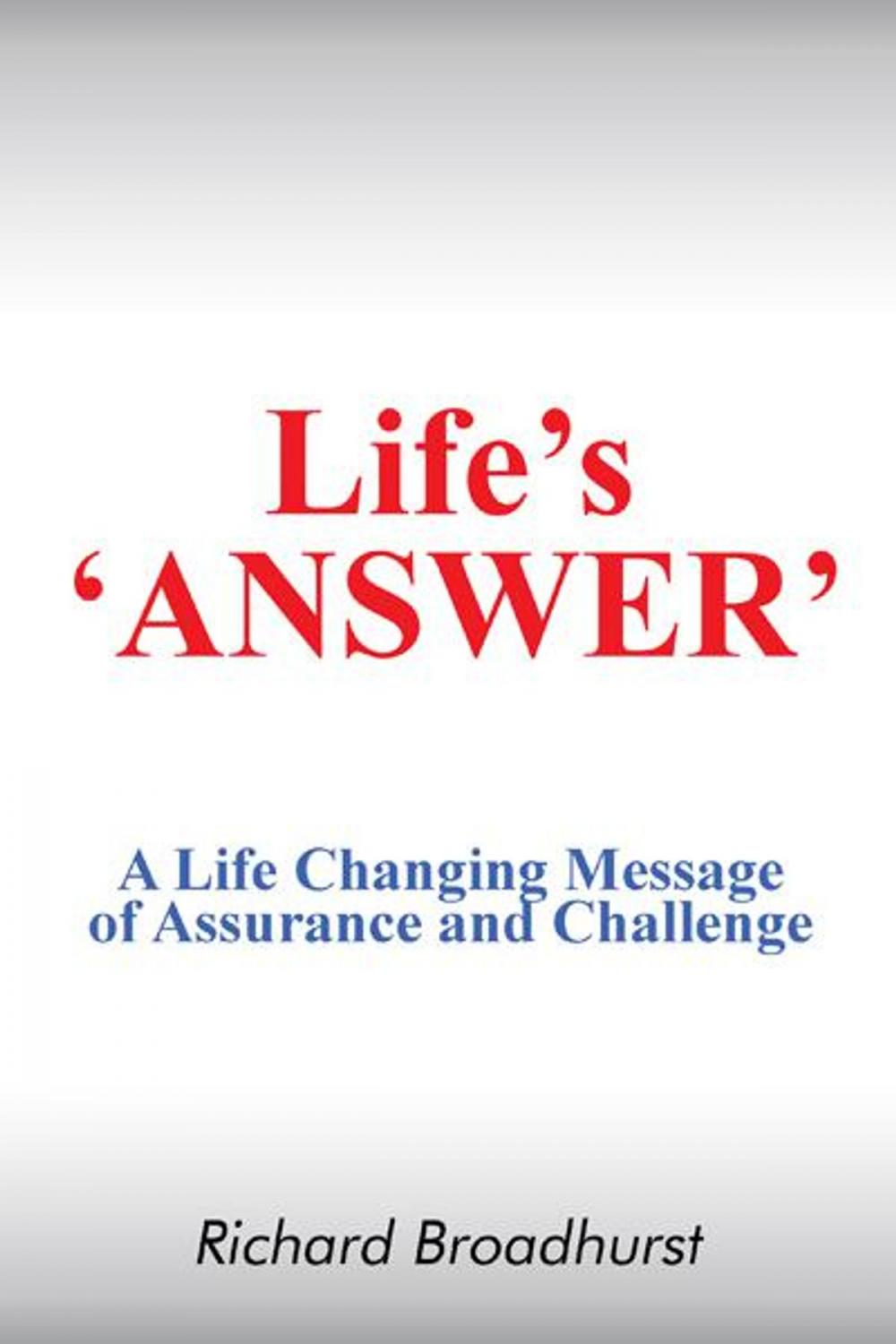 Big bigCover of Life's 'Answer'