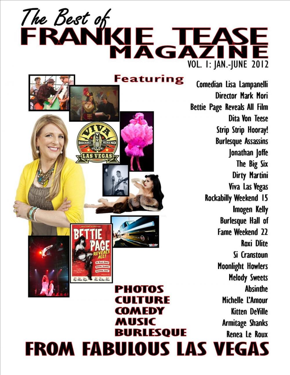 Big bigCover of The Best of Frankie Tease Magazine Vol. 1