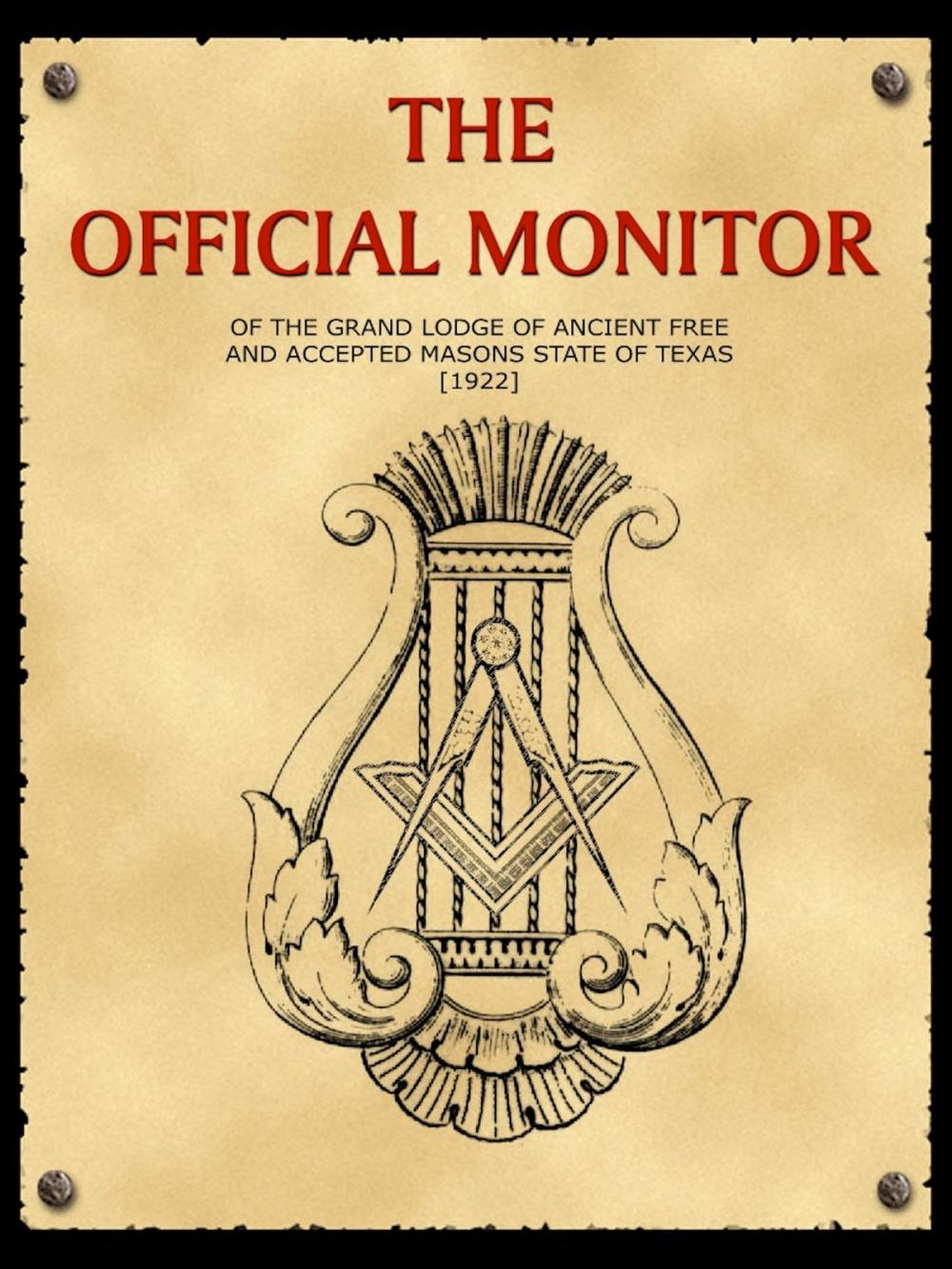 Big bigCover of The Official Monitor Of The Grand Lodge Of Ancient Free And Accepted Masons