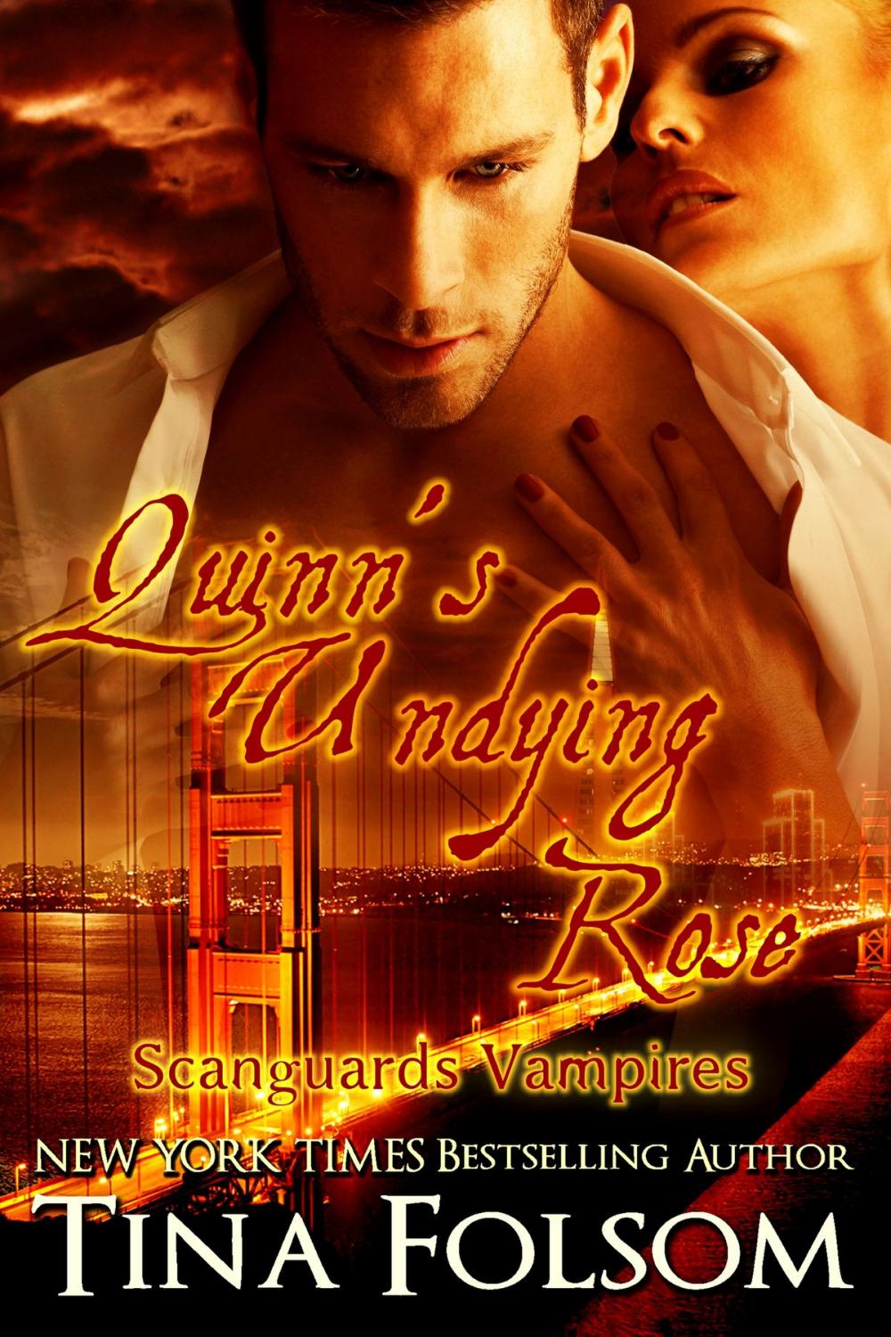 Big bigCover of Quinn's Undying Rose (Scanguards Vampires #6)