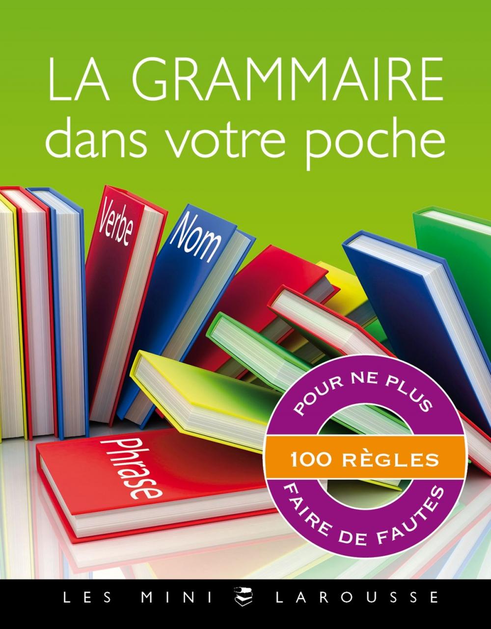 Big bigCover of La grammaire dans votre poche