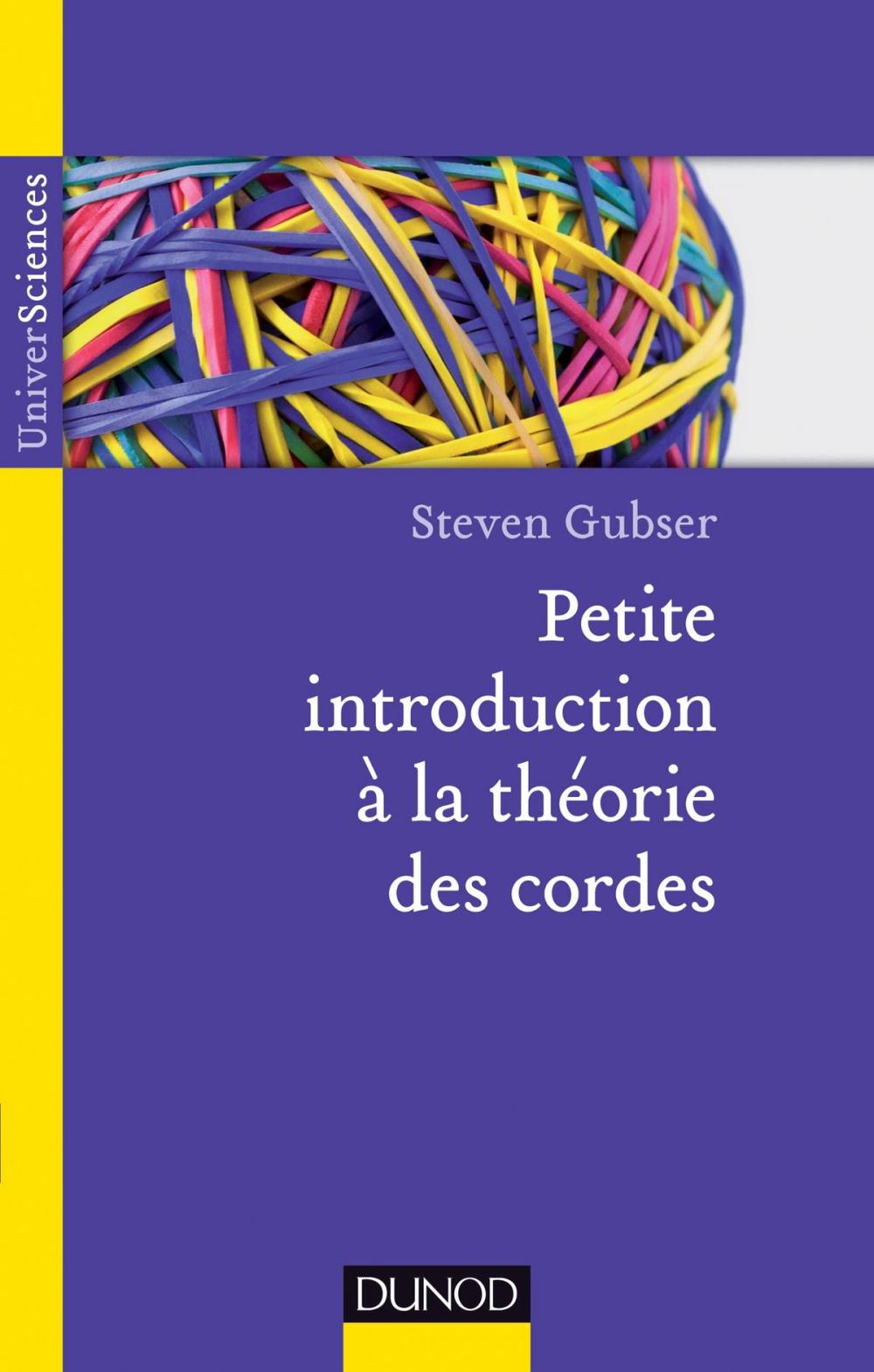 Big bigCover of Petite intro à la théorie des cordes