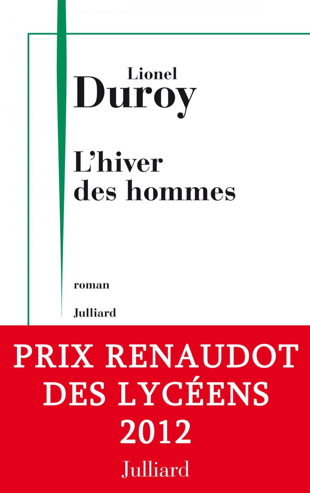 Big bigCover of L'Hiver des hommes