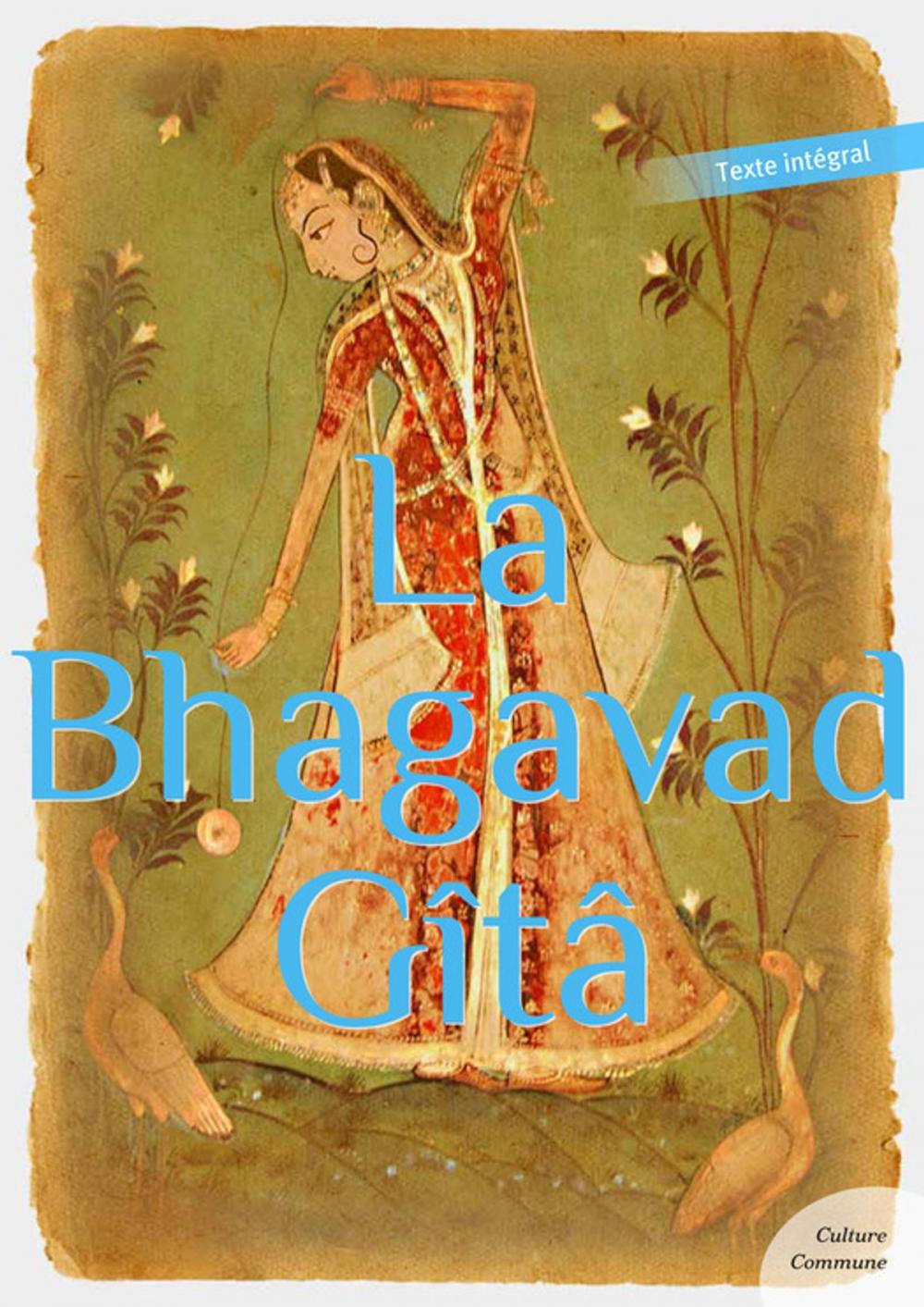 Big bigCover of La Bhagavad Gîta