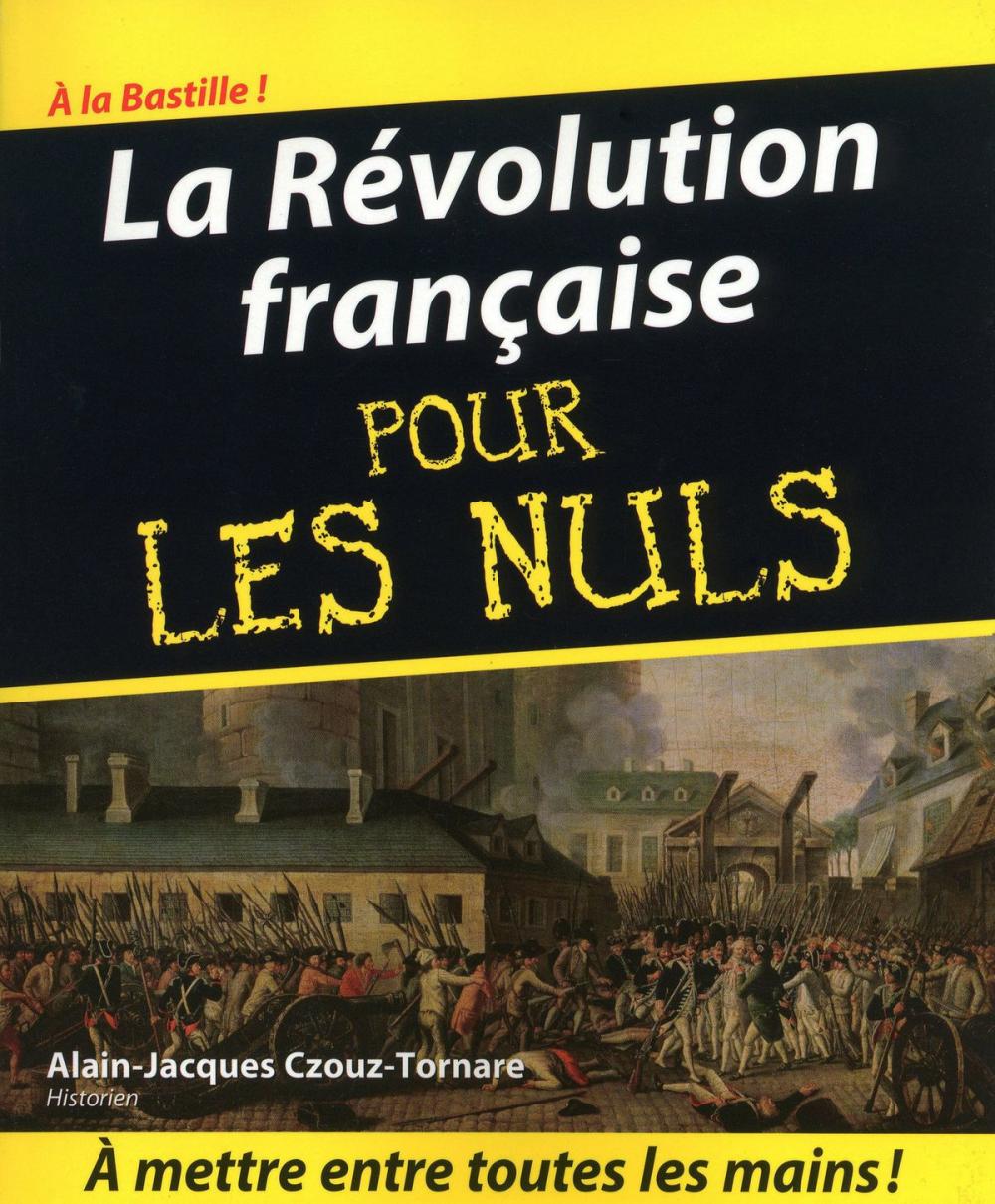 Big bigCover of La Révolution française Pour les Nuls