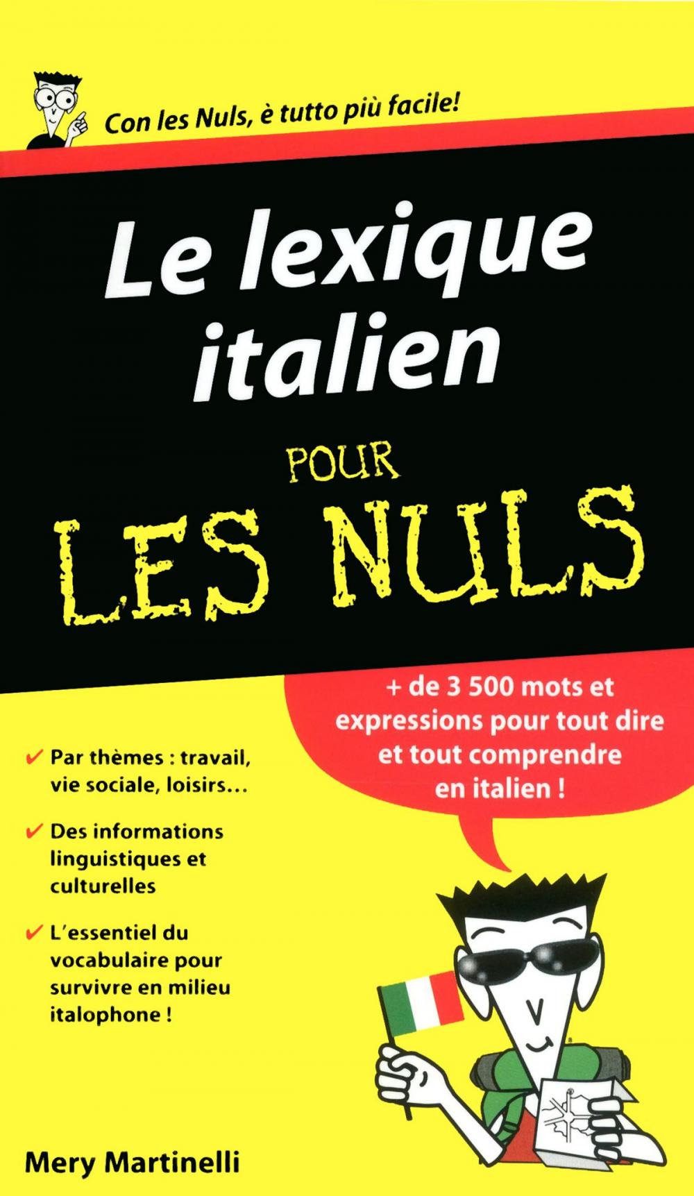 Big bigCover of Le lexique italien Pour les Nuls