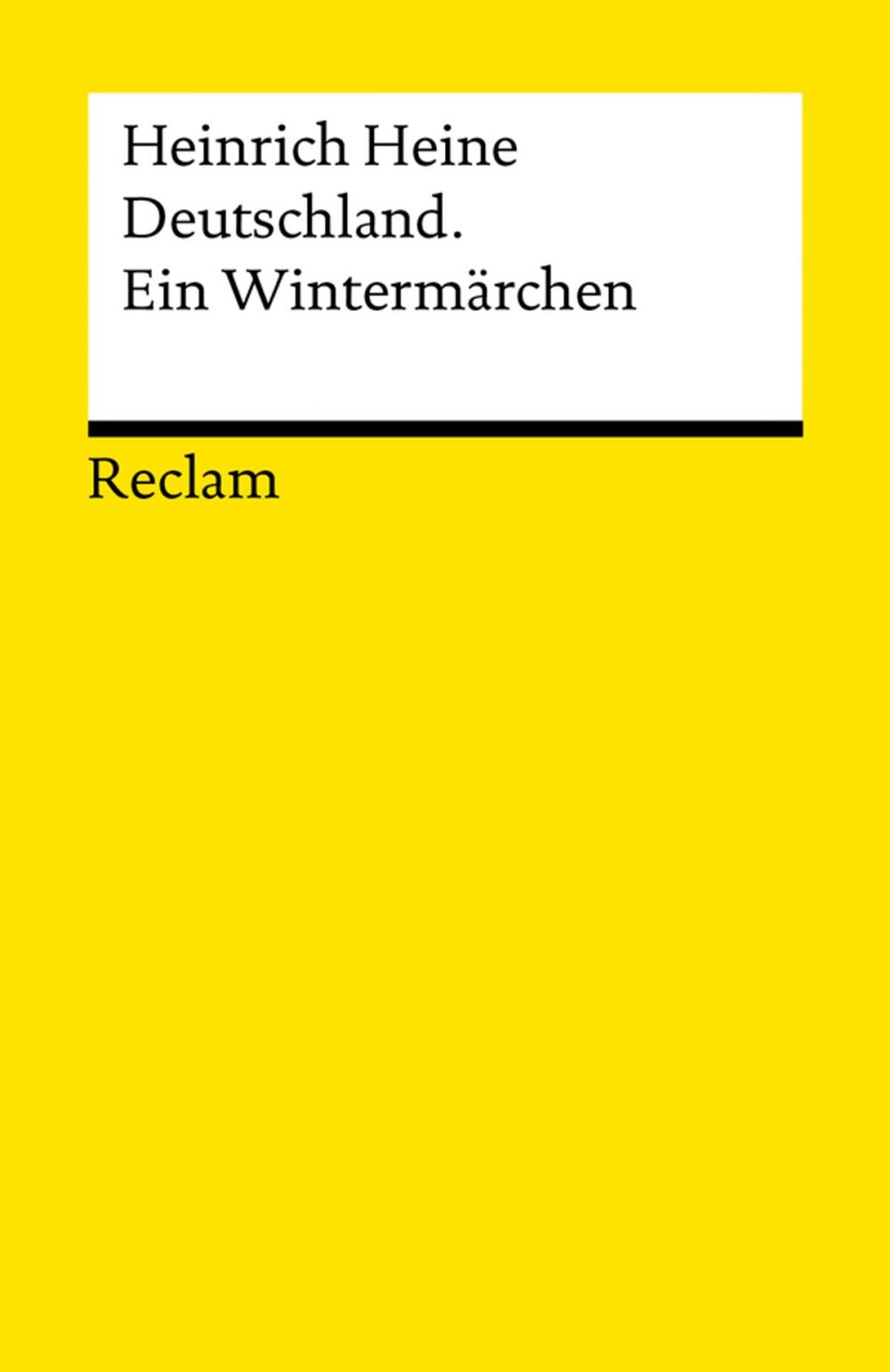 Big bigCover of Deutschland. Ein Wintermärchen