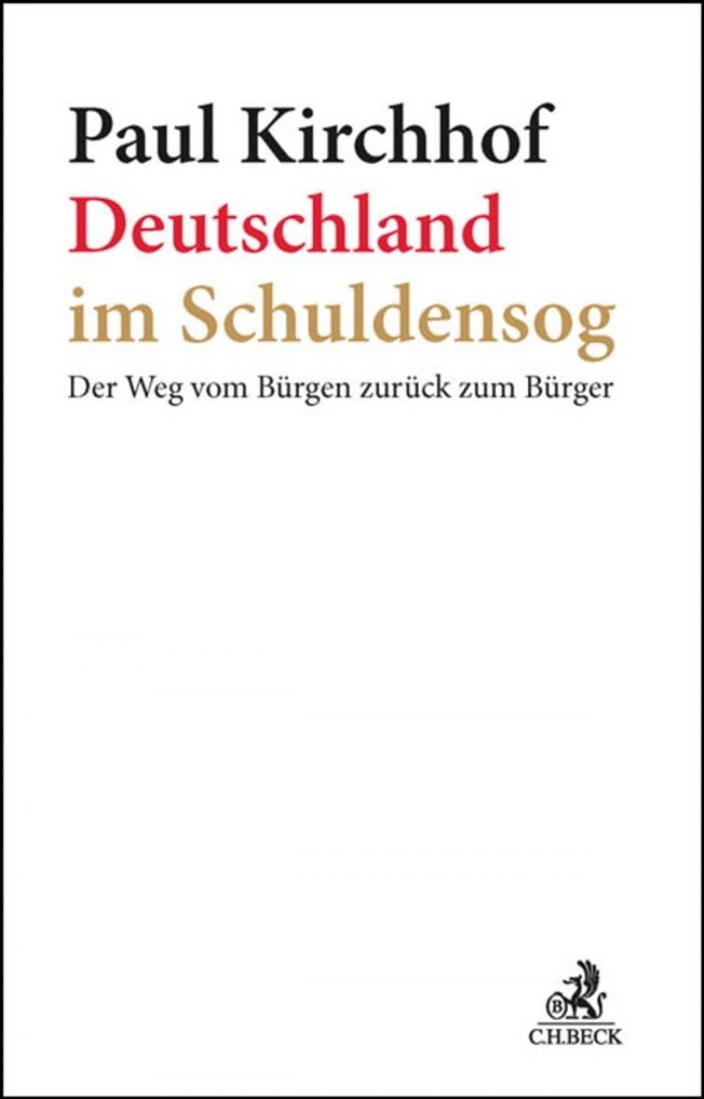 Big bigCover of Deutschland im Schuldensog