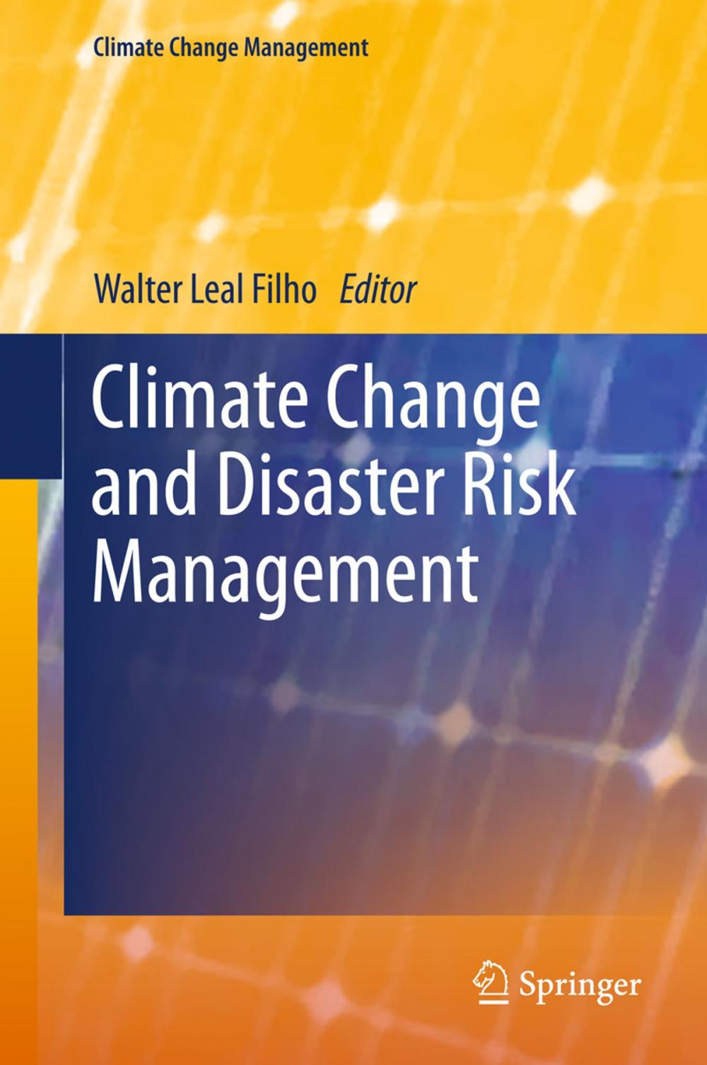 Big bigCover of Climate Change and Disaster Risk Management