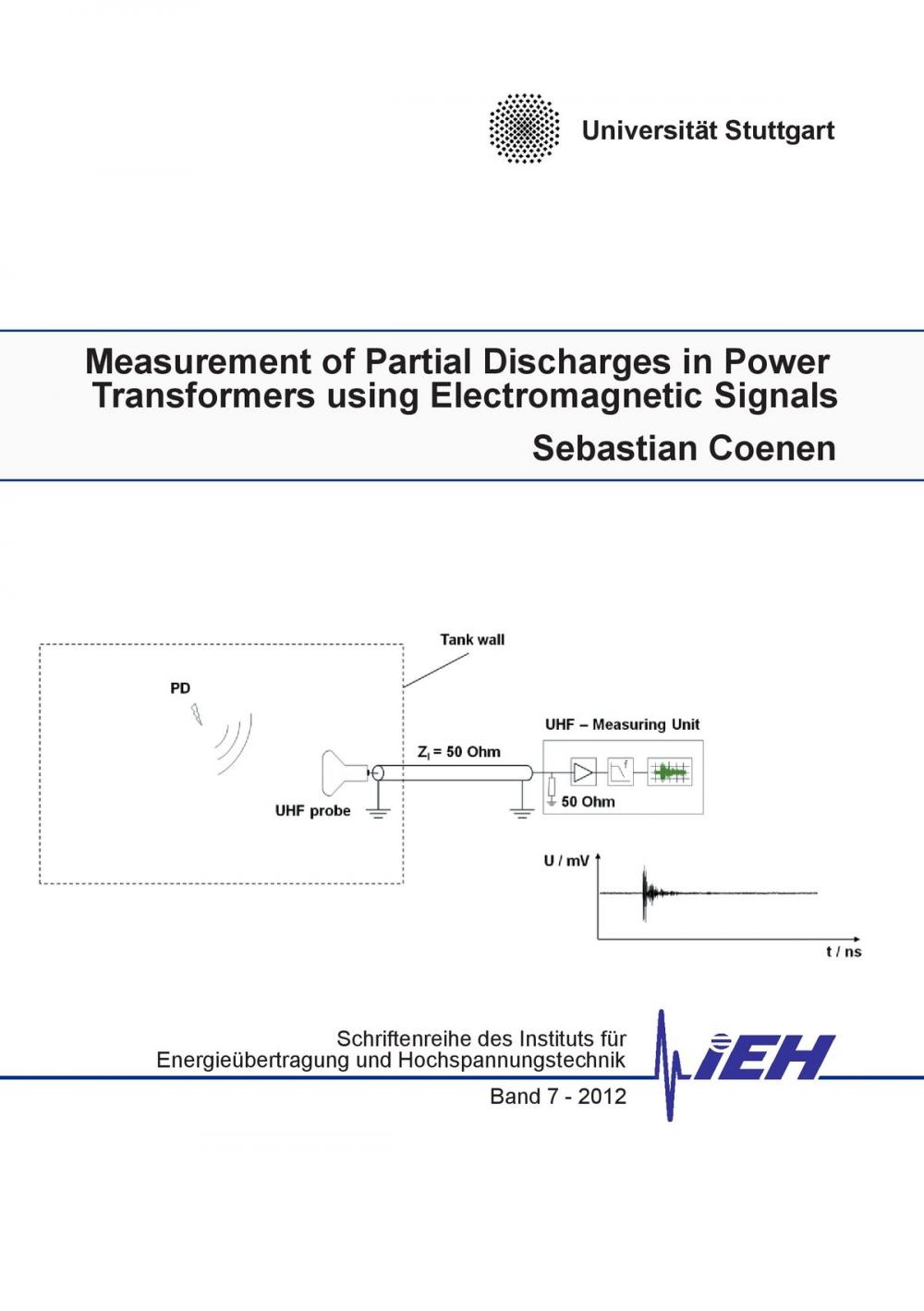 Big bigCover of Measurement of Partial Discharges in Power Transformers using Electromagnetic Signals