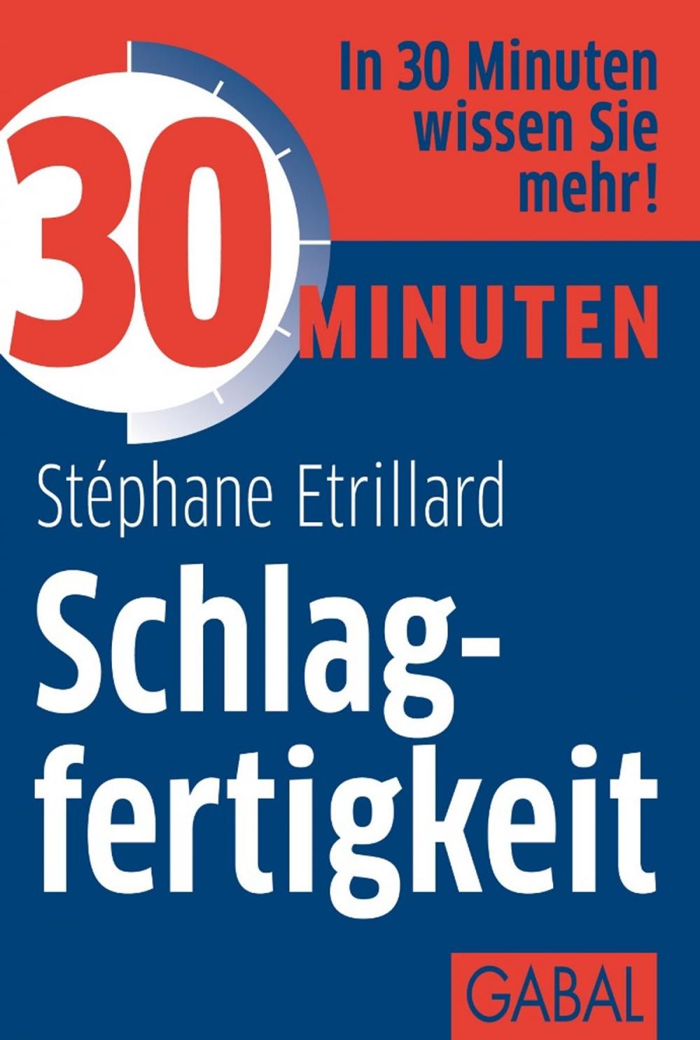 Big bigCover of 30 Minuten Schlagfertigkeit