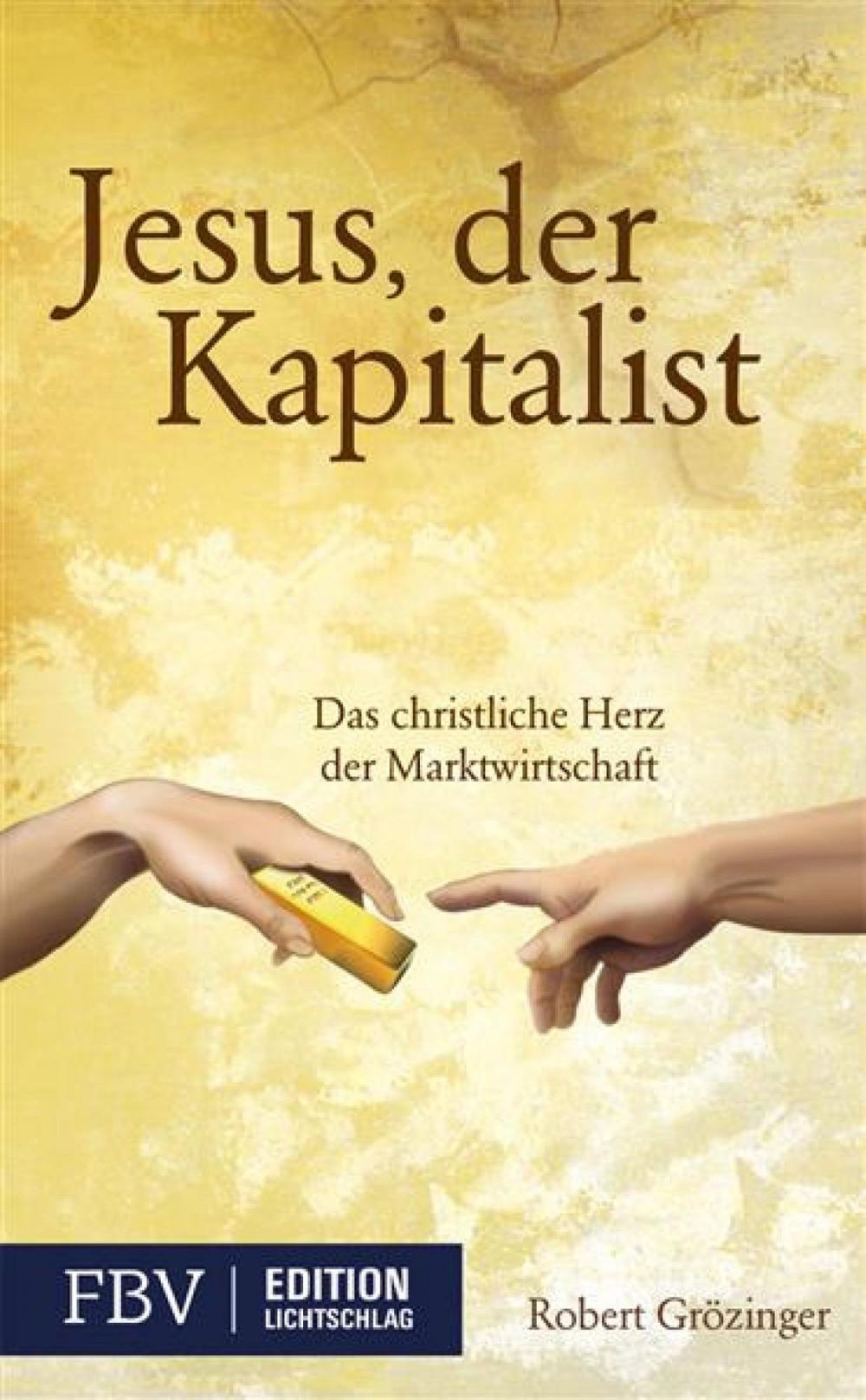 Big bigCover of Jesus, der Kapitalist