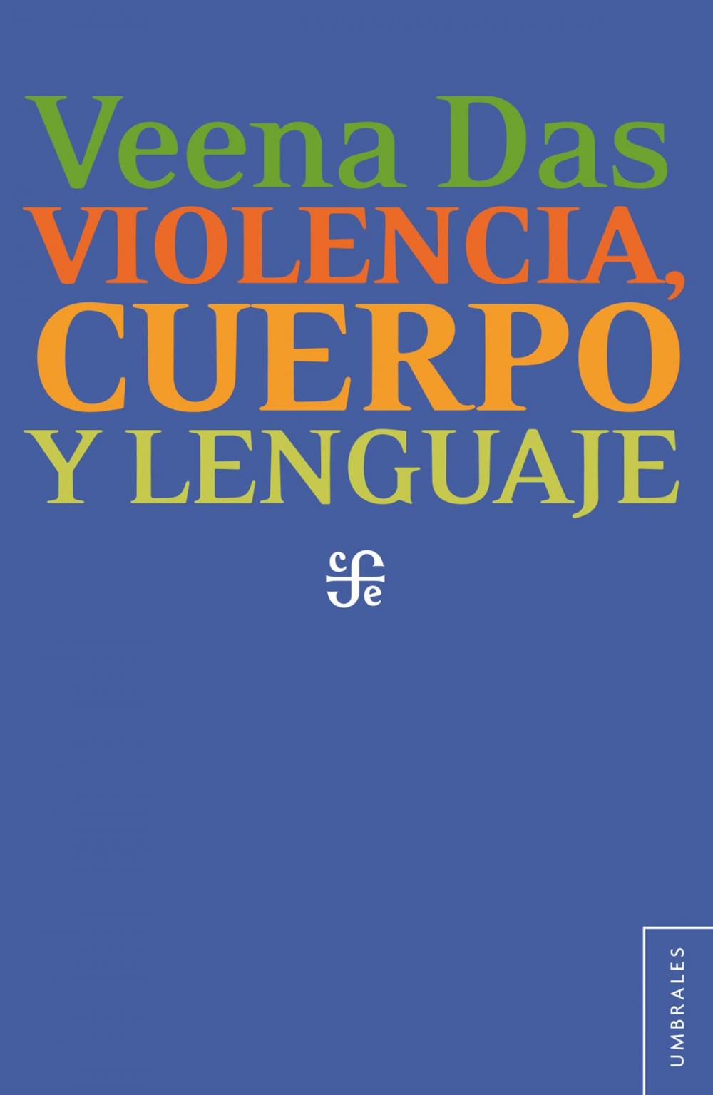 Big bigCover of Violencia, cuerpo y lenguaje