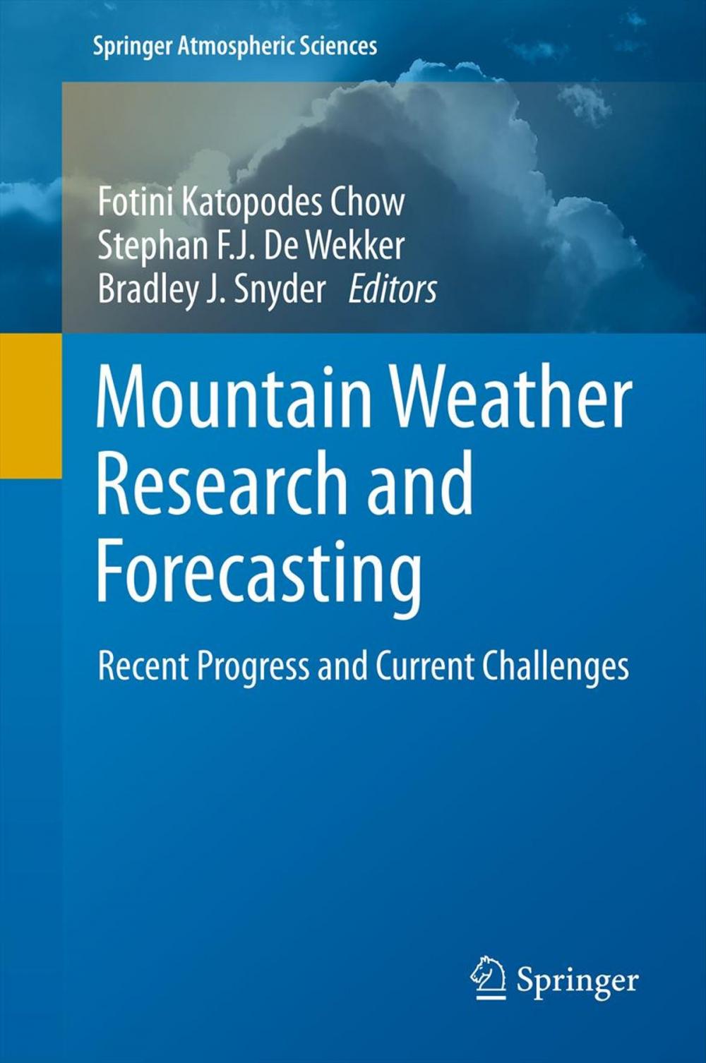 Big bigCover of Mountain Weather Research and Forecasting