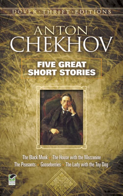 Cover of the book Five Great Short Stories by Anton Chekhov, Dover Publications