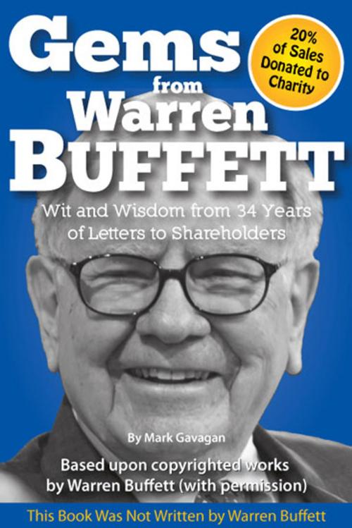 Cover of the book Gems from Warren Buffett by Mark Gavagan, Warren Buffett - based upon his works, Cole House LLC