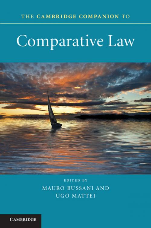Cover of the book The Cambridge Companion to Comparative Law by , Cambridge University Press