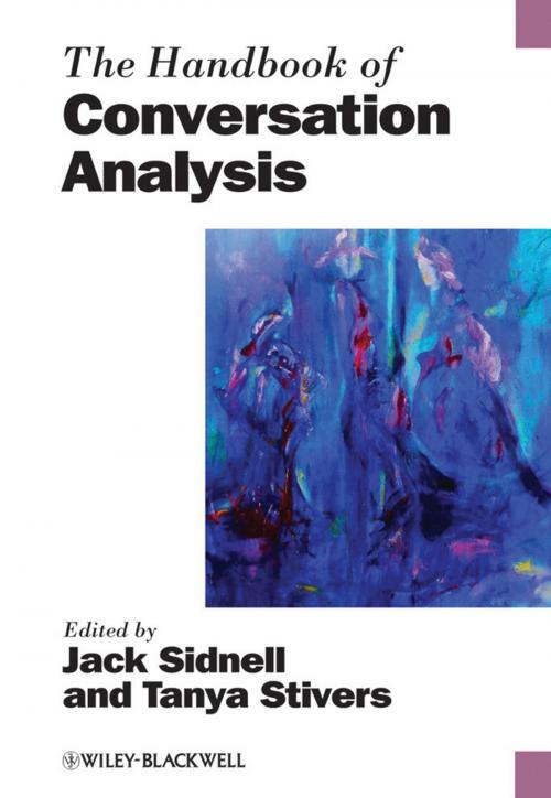 Cover of the book The Handbook of Conversation Analysis by , Wiley