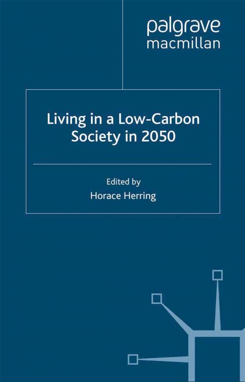 Cover of the book Living in a Low-Carbon Society in 2050 by , Palgrave Macmillan UK