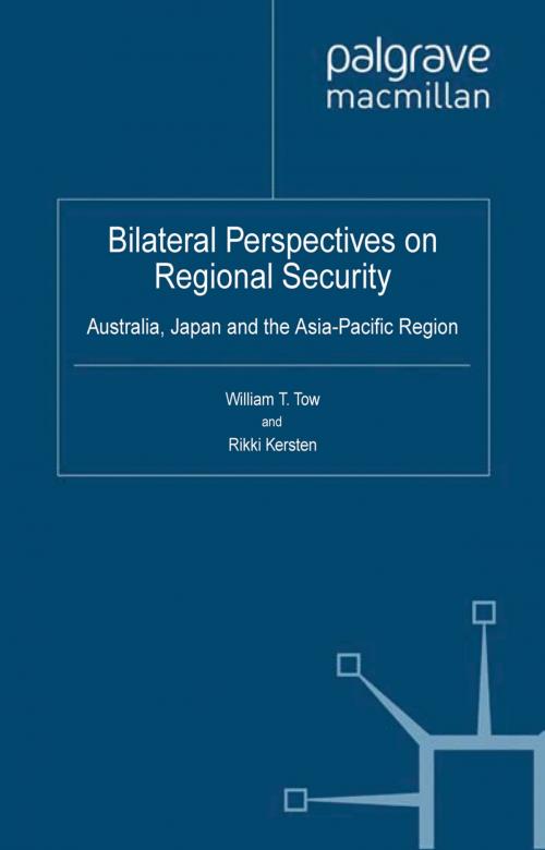 Cover of the book Bilateral Perspectives on Regional Security by , Palgrave Macmillan UK